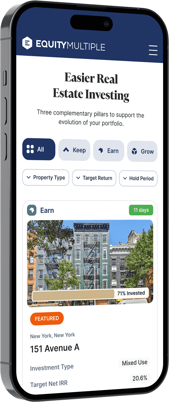 EquityMultiple app
